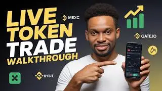 How I Traded Crypto Tokens Live (MEXC, Bybit, Gate.io & CoinEx Tutorial)