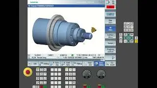 Siemens SINUMERIK 840D Programming on CELOS | Facing, Turning, Grooving, Part-Off & Face C Milling