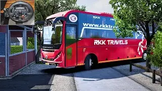 Bus Simulator: Can you survive Indonesia's CRAZY narrow roads | logitech g29 steering wheel | #ets2