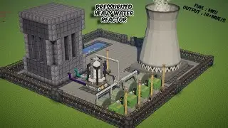 Учебное пособие по тяжеловодному реактору под давлением &mdash; HBM's NTM Minecraft
