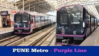 Pune Metro Purple Line | PCMC to Swargate | Full Travel Guide & Stations