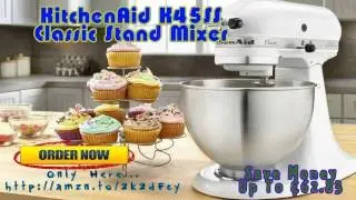 The A Reviews : KitchenAid K45SS Classic Stand Mixer - White