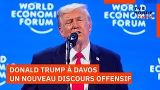Donald Trump montre les muscles au forum de Davos : 