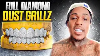 Custom Full Diamond Dust Grillz ICEGIANT
