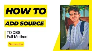 How to add browser source in OBS | Add Google Chrome 2023