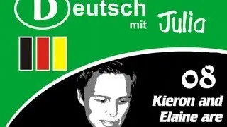 Learn German - 08 - Elaine & Kieron are watching TV - Learn German Conversation