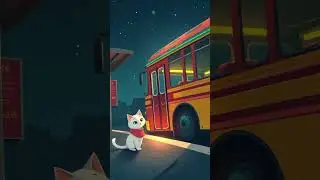 Cats Bus Mystery (Horror Short) | Cartoon DeadToons #scary #scarystories #cartoonhorror #scarytales