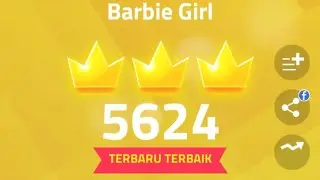 Magic Tiles 3 - Barbie Girl (Skor Tinggi 5624) Aqua