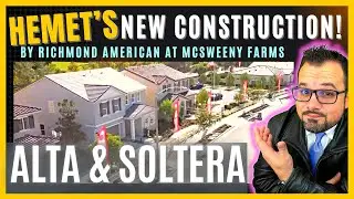 New Construction | Alta & Soltera By Richmond American at McSweeny Farms | Hemet, CA