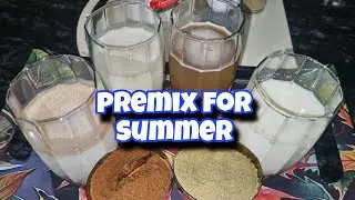 Garmio ki drinks ka premix #all in one