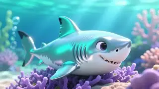Baby Shark&rsquo;s Sleepy Cousin | Calm Bedtime Shark Song for Kids | Nursery Rhymes & Lullabies