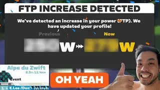 Alpe du Zwift Under 1 Hour FTP Test