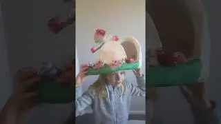 Easter Hat Parade - Butterfly Resurrection Bonnet - Vertical View