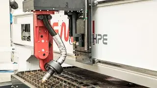 Plate Burning Machine with Bevel Head Capability for the FICEP Gemini