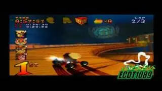 Crash Team Racing [Playthrough] Part 36: Dragon Mines (CTR Challenge)