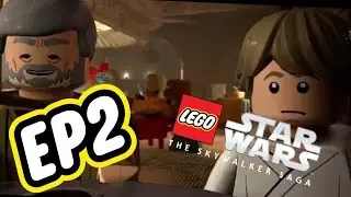 TATOINNE E LUKE SKYWALKER-Lego Star Wars La Saga degli Skywalker Ep 2 Gameplay Ita