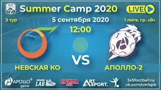 НЕВСКАЯ КО VS АПОЛЛО-2. SC2020, 3 тур