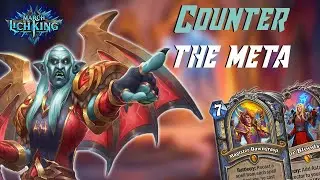 DeadDraw's World Championship Mage DESTROYS meta decks - XL Ping Mage - March of the Lich King