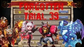Forgotten Trial | 39 | Castle Clash | Pacbnnnbbn FIRST TO BEAT IN | NEW UPDATE