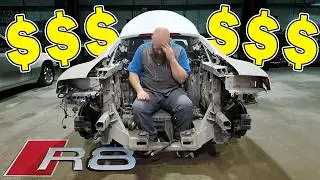 Счет за ремонт моей Audi R8: НЕВЕРОЯТНЫЙ!