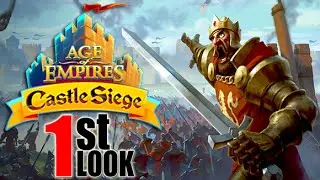 Age of Empires: Castle Siege - Build, Defend, SIEGE! (1st Look iOS Gameplay)