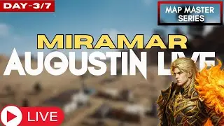 Map Master Series Day 3 🔥 Back in MIRAMAR! |#BGMI #MapMasterSeries #Live