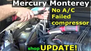 No A/C - Mercury Monterey and shop update!