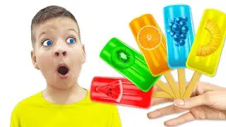 Selling Ice Cream - So Many Ice Cream Song - Healthy Habits for Kids