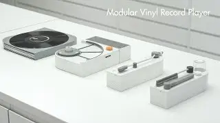 Modular vinyl record player(Popularizing vinyl culture by reducing the use cost)