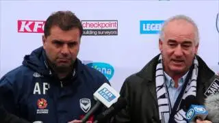 Liverpool legend Craig Johnston visits Melbourne Victory training