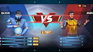 Raxus vs. Zues -- Clash of Fighters