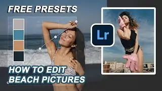 Free Presets LR Mobile dng | Editing beach photo like Selena Gomez's photo