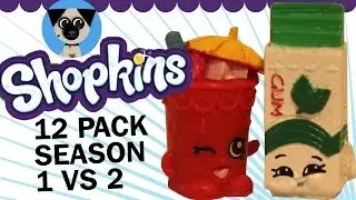 More Shopkins 12 Packs - Season 1 vs 2! Who will win???