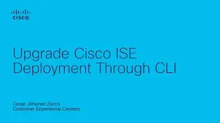 Upgrade Cisco ISE Deployment via CLI | Command-Line Upgrade for Identity Services Engine