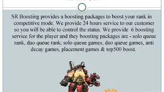 Overwatch competitive boost