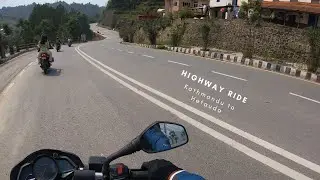 Hetauda to Kathmanddu Highway Ride Video #ns200 #bike #nepal #highway