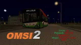OMSI 2 - Projekt Lublin MOD [ 🚌 55 Felin - Koncertowa - Felin ] I Solaris Urbino 12 Electric IV I