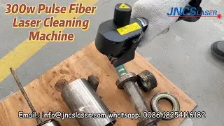 200w 300w 500w small pulse fiber laser cleaning machine automotive restoration rust oil cleaning