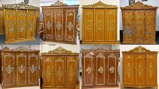 Top 20 + Wooden 3 Door Wardrobe Designs | Latest 3 Door Almari Designs | Trending Design
