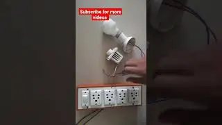 FAN REGULATER CONNECTION WITH LAMP||सीलिंग फैन रेगुलेटर कनेक्शन