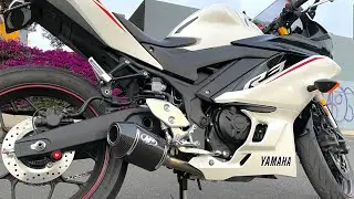 Yamaha R3 Walk-Around / M4 Street Slayer Exhaust Review