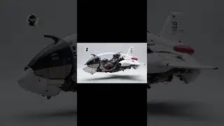Capsule-form Flight Vehicle#model #AIGC #aircraft #cockpit