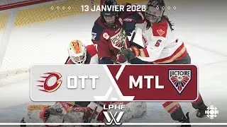 LPHF : Charge d'Ottawa c. Victoire de Montréal - Faits saillants (PWHL)