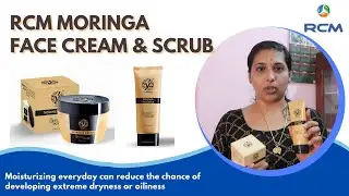 RCM MORINGA Face Cream And Scrub | Uses and Results