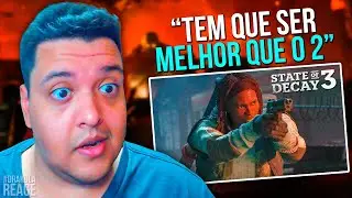 REAGINDO aos TRAILERS do STATE OF DECAY 3 | Drakola Reage