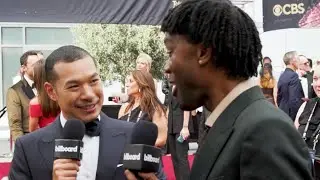 Tayme Thapthimthong On His Friendship With BlackPink's LISA & 'White Lotus' | Emmy Awards 2025