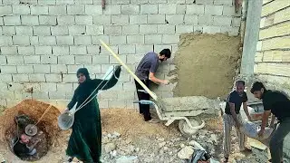 Finishing the Plastering &ndash; Strong Walls, Strong Family