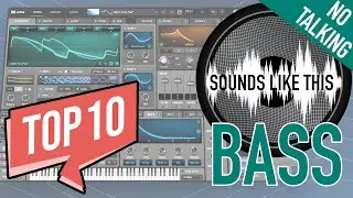 The 10 BEST Ultra Synth BASS Sounds (No Talking)