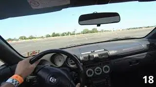 MR2 Spyder autocross - NNJR - Autox4u - 8/4/19 Run 1