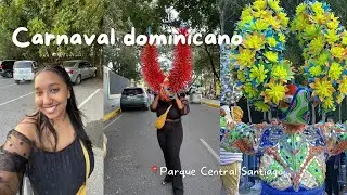 Carnaval en el Parque Central De Santiago